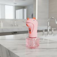 HandsContactless Dinosaur Soap Dispenser Sensor-Activated Automatic Foaming Soap Dispenser Cute Smart for Children, Toddlers, Families, Bathroom, Kitchen, Sink