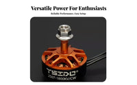 CW/CCW Rotation 2507 1800KV Engine High Power FPV Racing Drone Engine Dynamically Balanced for Aerobatic Flying, Outdoor