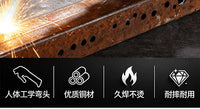 工业级加厚一体纯铜弯头电焊钳 多角度防烫防滑枪式弯头电焊钳