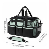 Cleaning Bag Organizer Large Capacity Cleaning Supply Tote for Car, Housekeepers