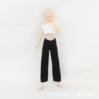 1/12兵人衣服配件裤6寸figma可动人偶手办模型shf素体休闲直筒裤