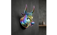 Space-Saving Instrument Hanger with Bull Head Elegant Guitar Wall Mount Hanger Safeguarding Guitar Wall Mount Long-Lasting for Musicians