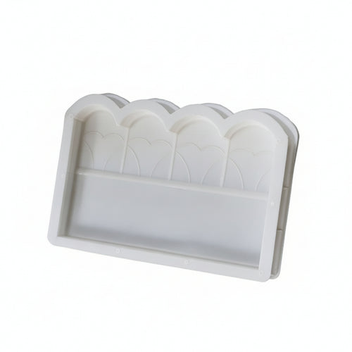 Concrete Mold with Edge Curved for Flower Bed, Gardeners, Homeowners