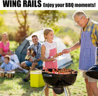 亚马逊跨境新品wingrailsgrilling 户外烧烤叉 烤架 BBQ烧烤工具
