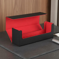 Large Capacity Deck Box Sturdy Construction Trading Card Storage Box Collectible Card Game Card Storage Case Snap Closure