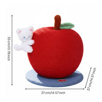 Christmas Cat Compact Design-Saving Cat Scratching Post Wear Resistant Scratching Pole for Small Apartment