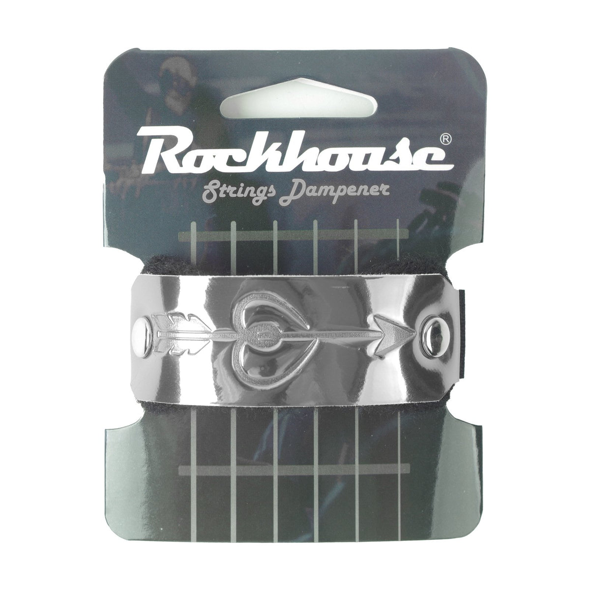 Noise Reduction Guitar Dampener Band Overtone Control Electric Guitar Mute Strap Adjustable Bass String Mute Easy to Use for Practice, Recording, Live Performance