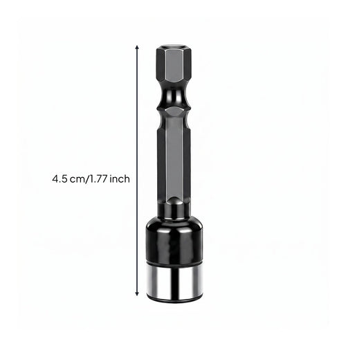 3 Pieces 8mm Socket Adapter Long-Lasting Hex Shank Nut Setter Anti-Slip