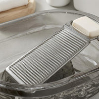 Deep Laundry Basin Thickened Plastic Washboard Basin Clear