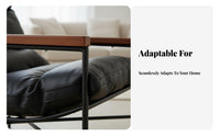 Light Luxury visually pleasing Upholstered Chaise Lounge Modern & design Wave-Form Recliner Adjustable rearrest Seating Furniture Soft Upholstery for Homeowners, Families, Living Room, Bedroom, Apartment, Balcony