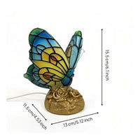 Butterfly Lamp Multicolored Night Light Translucent for Bedroom