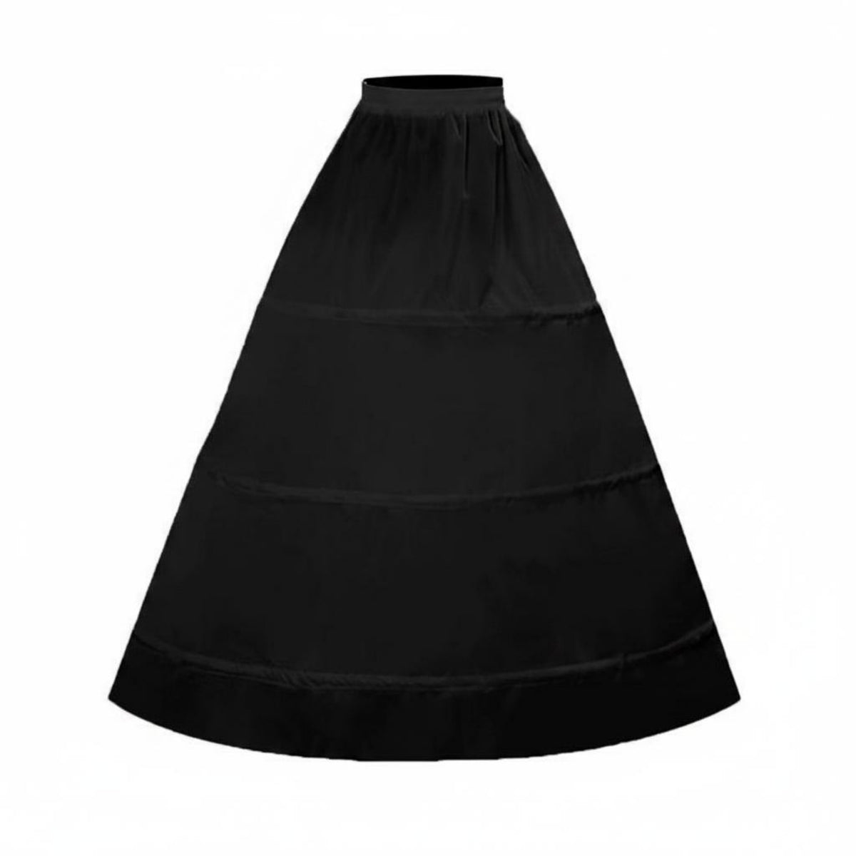 Mesh Petticoat Layered Tulle Petticoat Black for Weddings, Formal Events, Brides