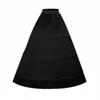 Mesh Petticoat Layered Tulle Petticoat Black for Weddings, Formal Events, Brides