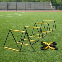 Foldable Agility Ladder Connectable Agility Ladder with Storage Bag Portable Flat Rung for Athletes, Coaches, Obstacle Workouts