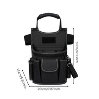 Waist Tool Bag Oxford Material Tool Organizer Bag Heavy Duty Work Equipment for Workshop