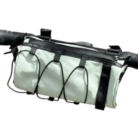 Top Tube Phone Simple to Use to Install Multifunctional Top Tube Bag Elastic Cord Design Cylindrical Bike Pouch for Cyclists, Commuters, Outdoor