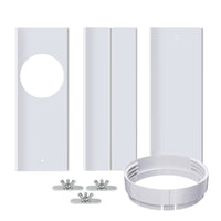 Air Conditioner Window Kit Sliding Hardware Heat Resistant for Rental Rooms