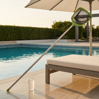 Pool Skimmer with Aluminum Pole Lightweight for Ponds