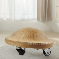 Sliding Spiral Spine Trainer for Relaxation and Yoga Practice