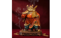 Mythological Protector Sculpture Statue Copper Mythological Protector Sculpture Statue Hand-Painted Office Decor for Collectors