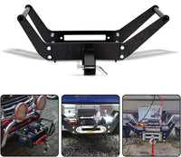 Quick-Connect Trailer Receiver Winch Mount, Tool-Free, Anti-Theft, Off-Road Recovery