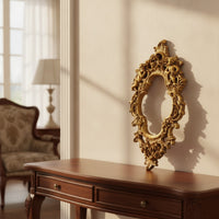 Decorative Frame Antique Gold Retro Frame Vintage for Entryway, Photographers