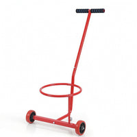 Hand-Pulled Cart Compact Two-Wheel Cart Small for Garden, Gardeners