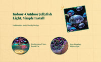 LED Jellyfish Mood Light, Color-Changing