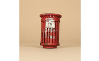 1/64 Scale Trash Can Highly Detailed 1/64 Scale Garbage Can Weathered Finish Resin Diorama Props for Hobbyists