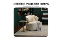 Soft Tub Chair Modern and Elegance Accent Armchair Minimalist Design Soft Upholstery for Homeowners, Living Room, Lounge Area