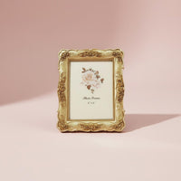 Baroque Floral Photo Frame Freestanding House Decoration for Wedding, Bedroom