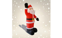 Freestanding Inflatable Santa Saint Tall Inflatable Santa Outdoor Seasonal for Porch, Storefront