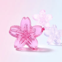 Freezer Blocks in Cherry Blossom Flower Shapes for Gift Sets, Reusable Whisky Stones for Home Bar, 14 Pack of Summer Essentials, Gift for Her