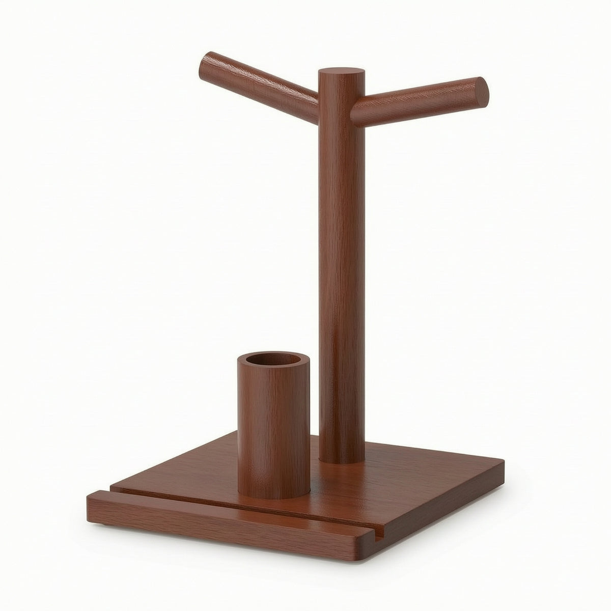 Yarn Swift Wooden Yarn Holder with Spindle Supports Knitting Tool Tabletop Sturdy for Knitters, Crochet, Craft Room