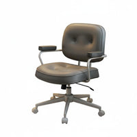 Height Adjustable Upholstered Rolling Chair Comfortable supportrest floral support Task Chair Stylish Design Office Furniture Modern Aesthetic for Home Workers, Students, Young Adults, Study Room, Bedroom