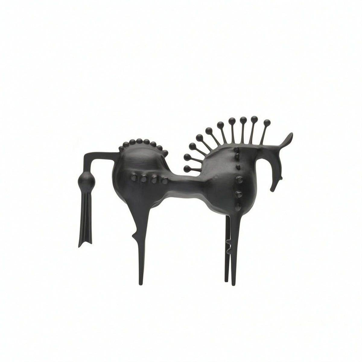 Modern Horse Sculpture Minimalist Horse Figurine Tabletop Horseback Riding Ornament Artistic for Homeowners
