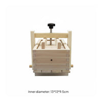 Wooden Tofu Press DIY Bean Curd Creator Easy to Use for Beginners
