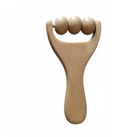 Ergonomic Design Wooden Massage Roller Portable and Lightweight Foot Massage Roller Polished Burr-Smooth Surface Wood Treatment Tool for Travel, Office