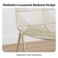 Nordic design Shell rear Vanity Chair Modern Design Shell rear Chair Gold Legs Upholstered Seat Minimalist Aesthetic for Guests, Homeowners, Interior Decorators, Bedroom, Dining Room, Home Office, Reception Area