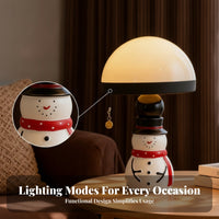 Decorative Pull Cord Home Lighting Snowman Night Light
