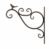 Home Decor Decorative Iron Hook Rust-Colored Shabby Chic