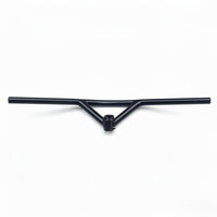 Aluminum Alloy Handlebar Easy to Install Riser Bike Bar Non-Slip for City Riding