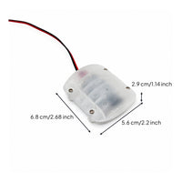 R280 Vibration Motor Miniature Vibration Motor with Plastic Housing Compact Small for DIYers, Massage Cushions, DIY Projects