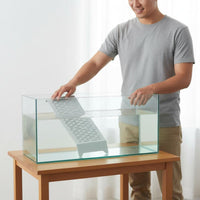 Turtle Basking Ramp Easy to Clean Waterproof Turtle Ladder Tortoise Resting Terrace Sturdy Design Pet Habitat Accessory