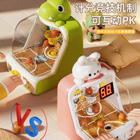 Desktop Basketball Arcade Game with Coin Scoring for Kids