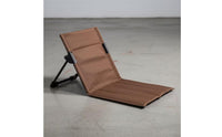 Foldable Outdoor Lounge Chair Compact Reclining Chair with Aluminum Frame Portable for Campers, Picnic