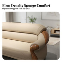 3 Pieces 1, 2, and 3 Seater Sofa Combination Contemporary Asian design 3-Piece Seating Arrangement sturdy Frame Living Room Furnishing for Lounge Area