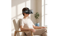 Phone VR Headset 3D VR Headset with Adjustable Lenses Simulated Reality Glasses Comfortable High-Definition for Gamers