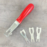 月牙铲刀铲平器PVC焊条铲平工具地板铲刀焊线修平器修平工具神器