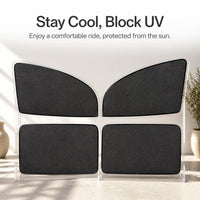 Car Side Window Sun Shade for Privacy and UV Protection